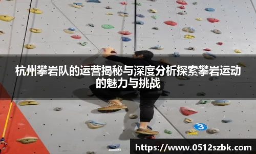 杭州攀岩队的运营揭秘与深度分析探索攀岩运动的魅力与挑战